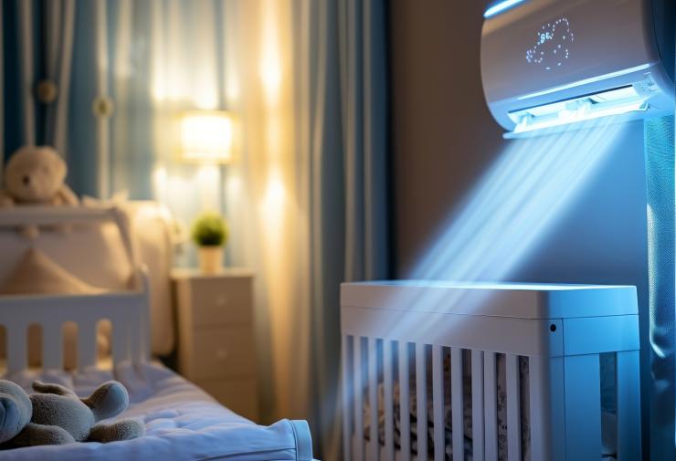 Climatisation dans une chambre bébé : les bonnes pratiques à adopter
