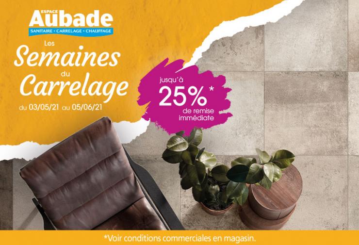 Les Semaines du Carrelage reviennent !