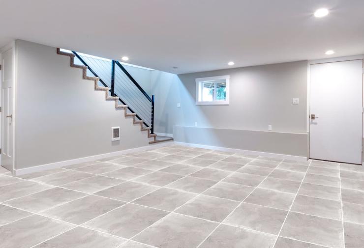 Somatem - carrelage en sous-sol