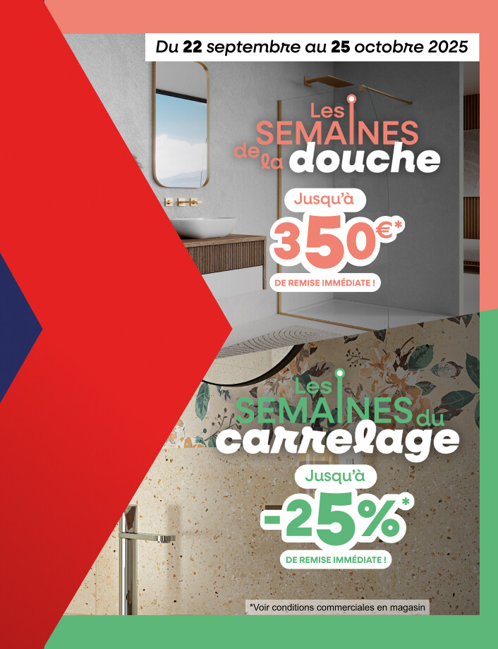 Semaine de la douche et du carrelage