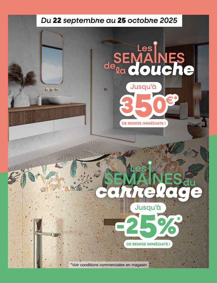 Semaine de la douche et du carrelage